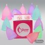 Feminine Hygiene Silicone Menstrual Moon Period Cup MPC-001