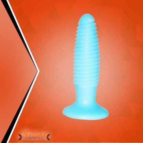 Ribbed Fat Anal Dildo AD-010