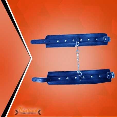 Premium Leather Naughty Nurse Wrist Cuffs Bondage Gear BDSM-021