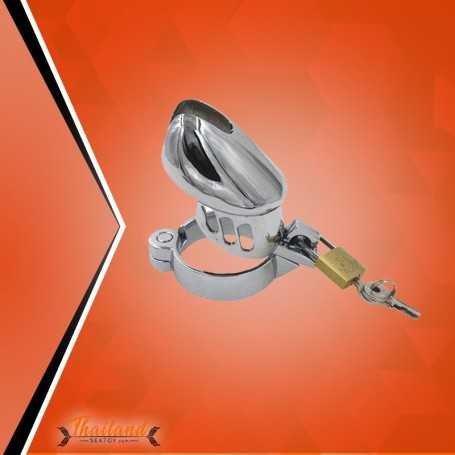 3 Size Metal Male Chastity Device Belt Cock Cages BDSM-022