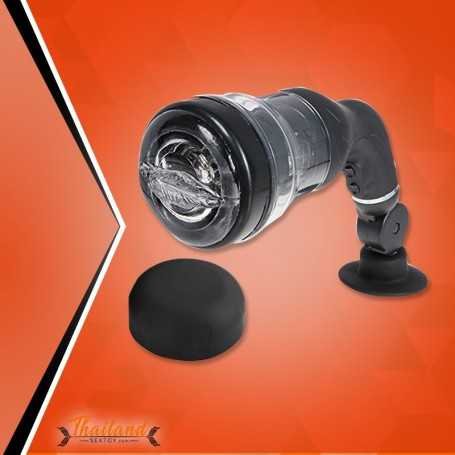 Rotation Lover Vibrating Massager With Suction Cup FM-051
