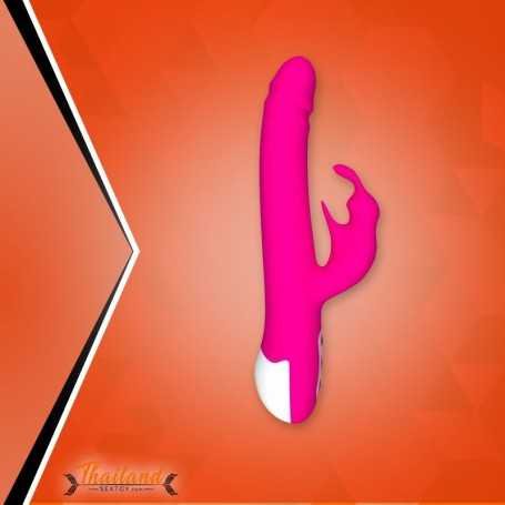 ALVIN ROTARY SILICONE RABBIT VIBRATOR RV-029