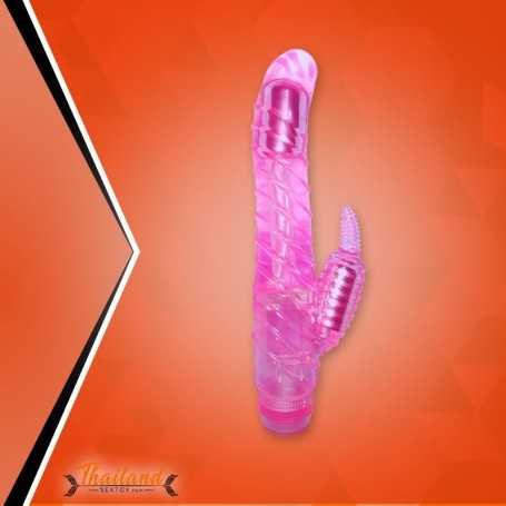 DUAL STIMULATOR CURVE SEDUCTION VIBRATOR RV-032