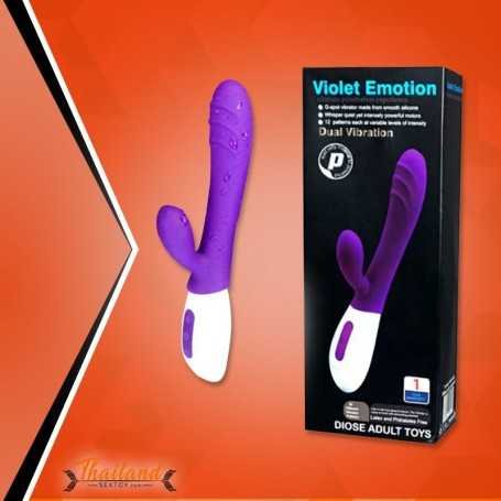 VIOLET EMOTION RABBIT VIBRATOR RV-033