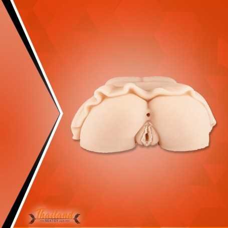 Artificial Silicone Mini skirt Ass & Vagina Masturbator BAV-018
