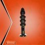 Black Beaded Glass Dildo Sex Toy GD-005