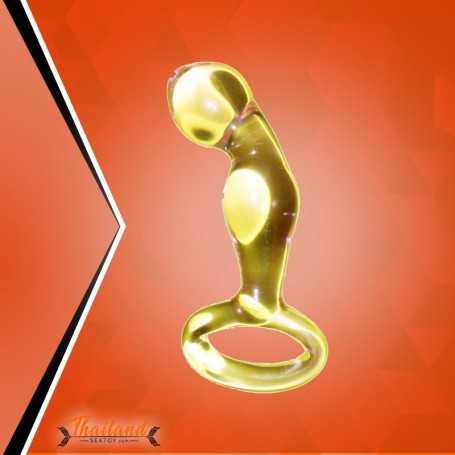 Jaguar Golden Glass Dildo GD-009