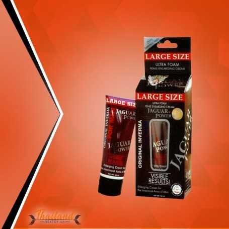 Jaguar Power Ultra Foam Penis Enlargement Cream 50ml PEC-001