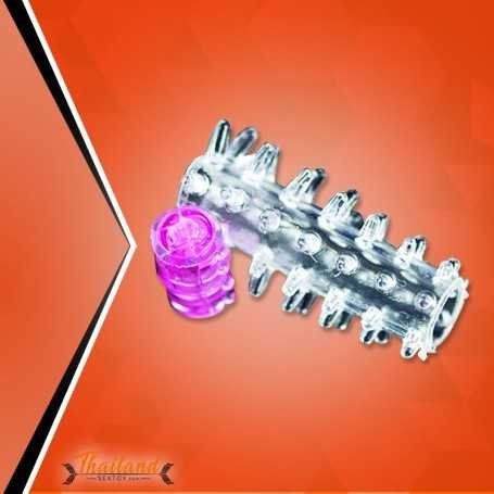 Ultra Soft Penis Extensions- Vibrating PES-001