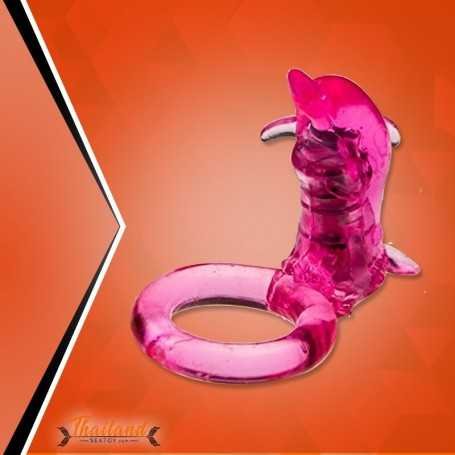 Dolphin Cock Ring Vibrator CR-005