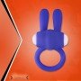 Kingfansion Mini Vibrating Rabbit Cock Ring (Blue) CR-017