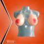 Silicone Breast 550 gms/pair with Transperant Bra SBP-001