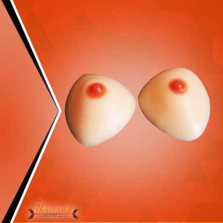 Silicone Breast Triangle D Cup SBP-003