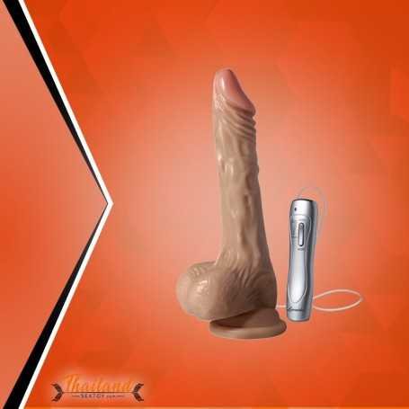 Sex Flesh MultiSpeed Maddox Vibrating Realistic Vibrator with SuctionV3 RSV-046