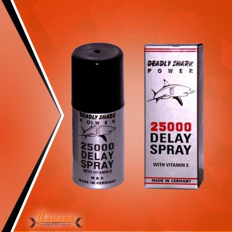 Deadly Shark 25000 Delay Spray for Men with Vitamin E DTZ-007